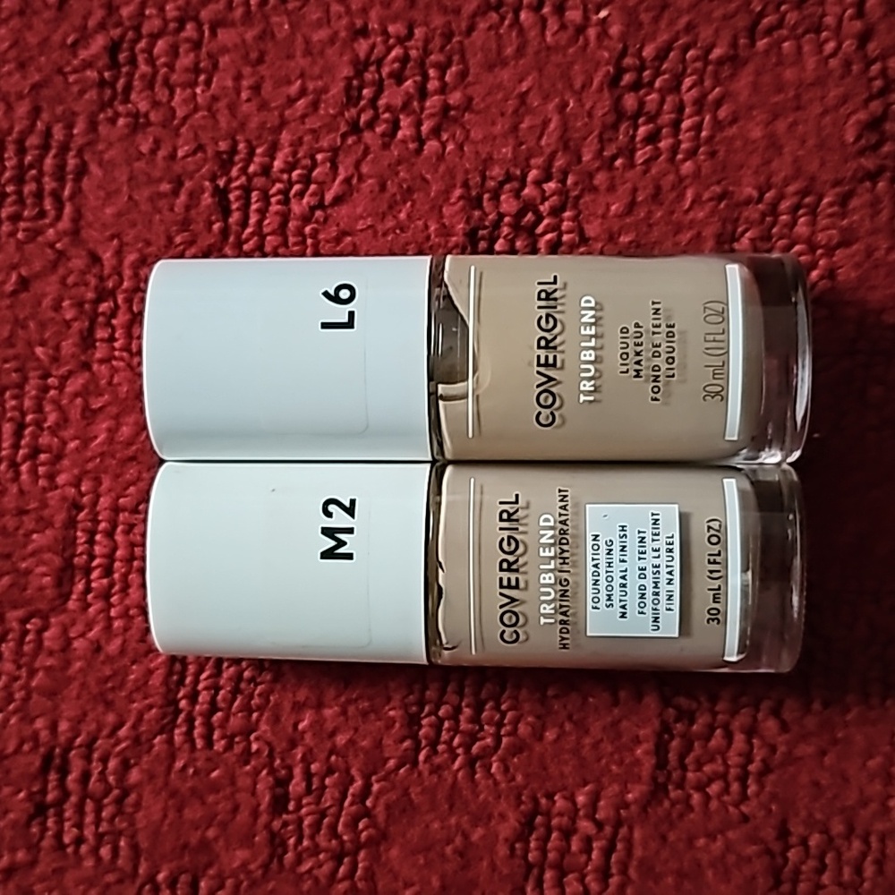 Lot of 2 Covergirl Trublend Foundation